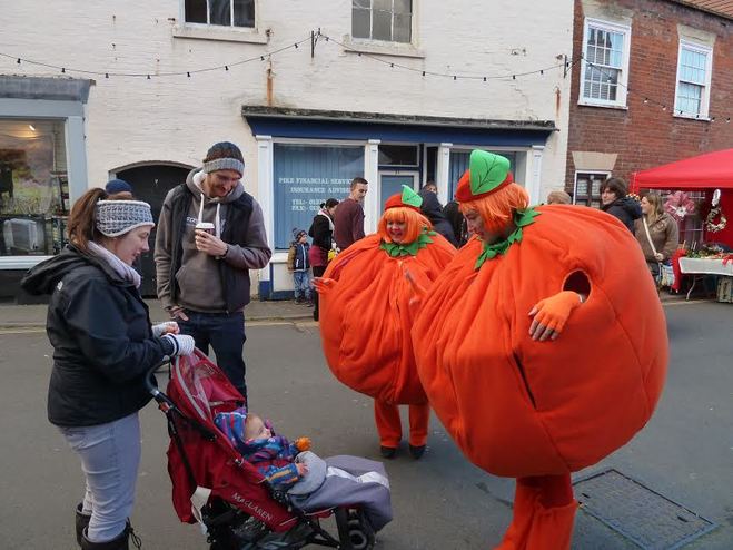 same difference, spiced satsumas, christmas entertainment, walkabout, street theatre, comedy act, christmas act, satsuma, costume, mascot, comedy